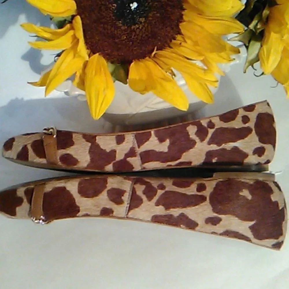 Talbots Calf Hair Flats - Picture 6 of 14